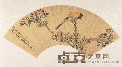 沙馥 花鸟 53.5×18cm